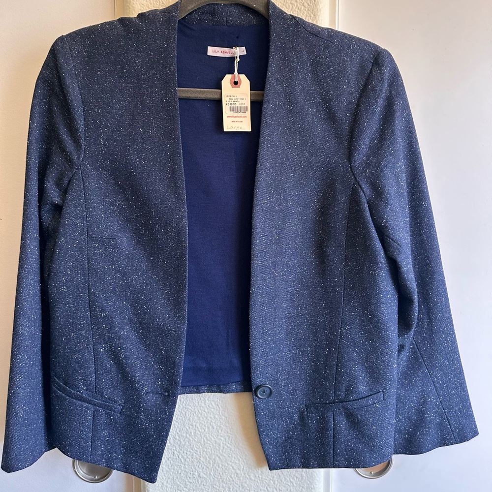Navy Blue Women's Blazer